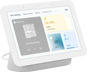 Google Nest Hub skærm