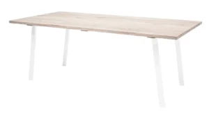 Bloomingville Cozy plankebord i egetræ med hvide ben