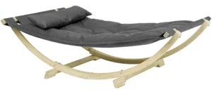 Amazonas Floating Lounge Bed dobbelt hængekøje med stativ