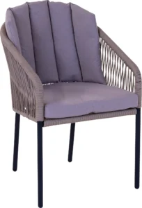 Saint Lucia polyrattan havestol i lilla