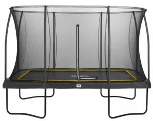 Salta Comfort Edition firkantet sort trampolin