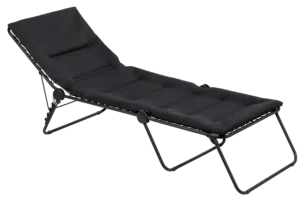 Siesta Air liggestol med sort hynde